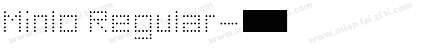 Minlo Regular字体转换